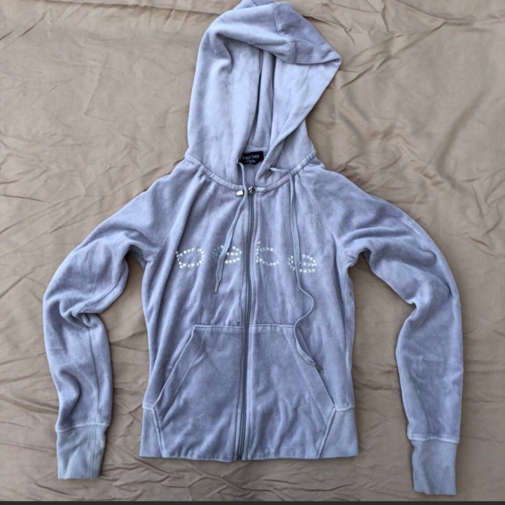 Bebe velour jacket